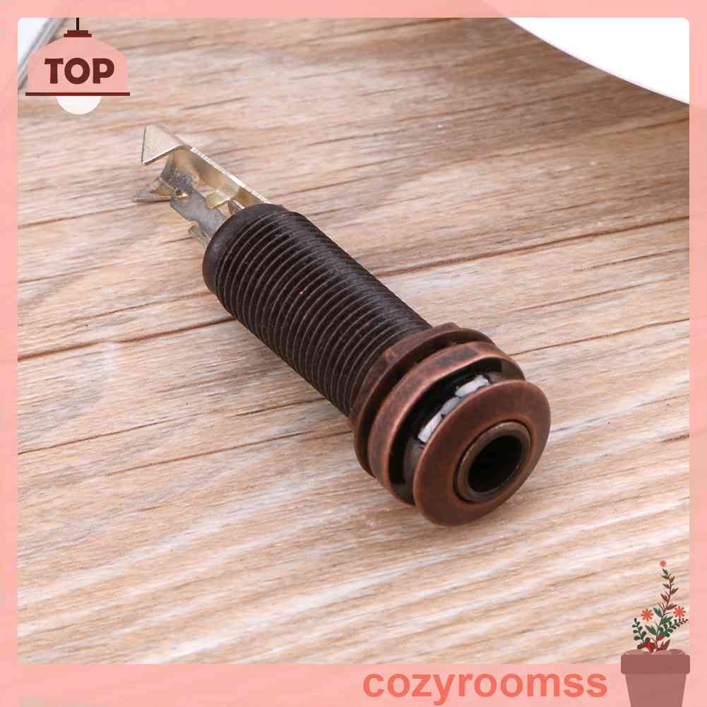 1 Jack Cắm Đầu Ra Bằng Đồng Cho Guitar Điện Acoustic