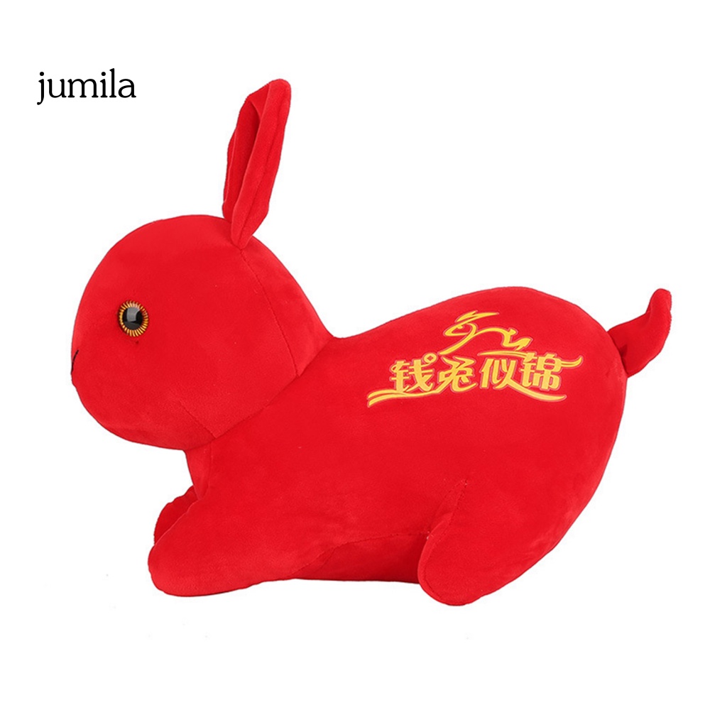 Thỏ Nhồi Bông Thiết Kế Xinh Xắn Mừng Năm Mới 2023