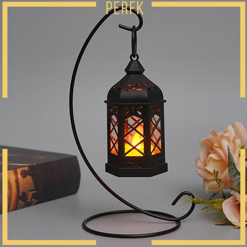 Đèn Lồng Lục Giác Phong Cách Ramadan Cổ Điển Trang Trí Sân Vườn