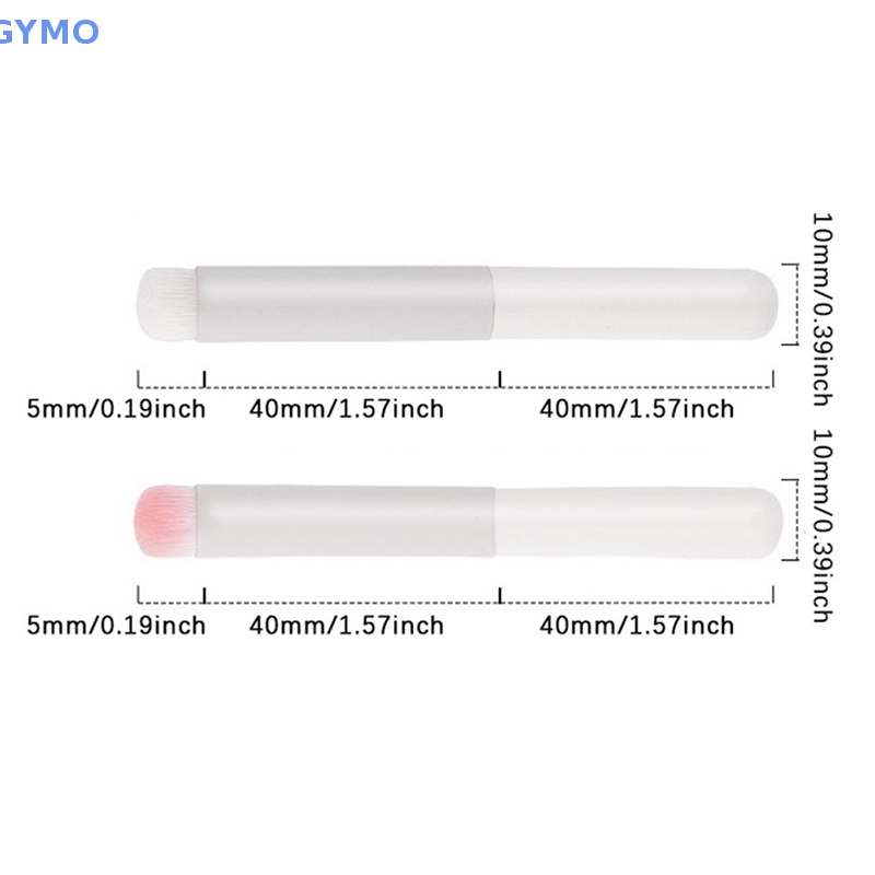Cọ Trang Điểm Đầu Tròn Mini Không Nhòe Tiện Dụng