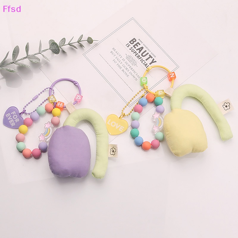 {Ffsd} Móc Khóa Chuỗi Hạt Màu Kẹo Hình Hoa Tulip Trang Trí Túi Xách * Bán Chạy