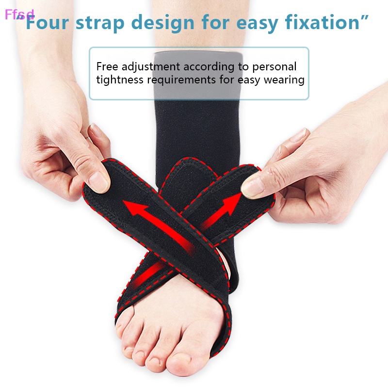 {Ffsd} Đai Quấn Bảo Vệ Mắt Cá Chân Co Giãn Hỗ Trợ Chơi Thể Thao Bán Chạy