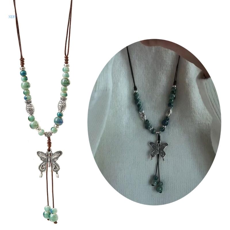 Vòng cổ Mặt Bướm Đính Đá Dễ Thương