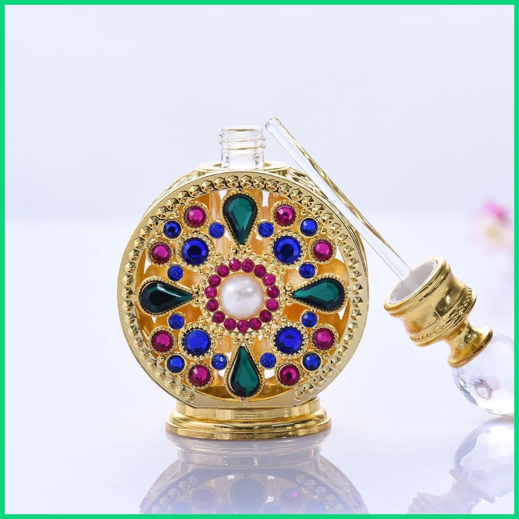 Chai Nước Hoa Dubai 15ml Bằng Kim Loại Cổ Điển Độc Đáo Cho Thanh Thiếu Niên / Bé Gái / Gia Đình jiwvn Jwvn