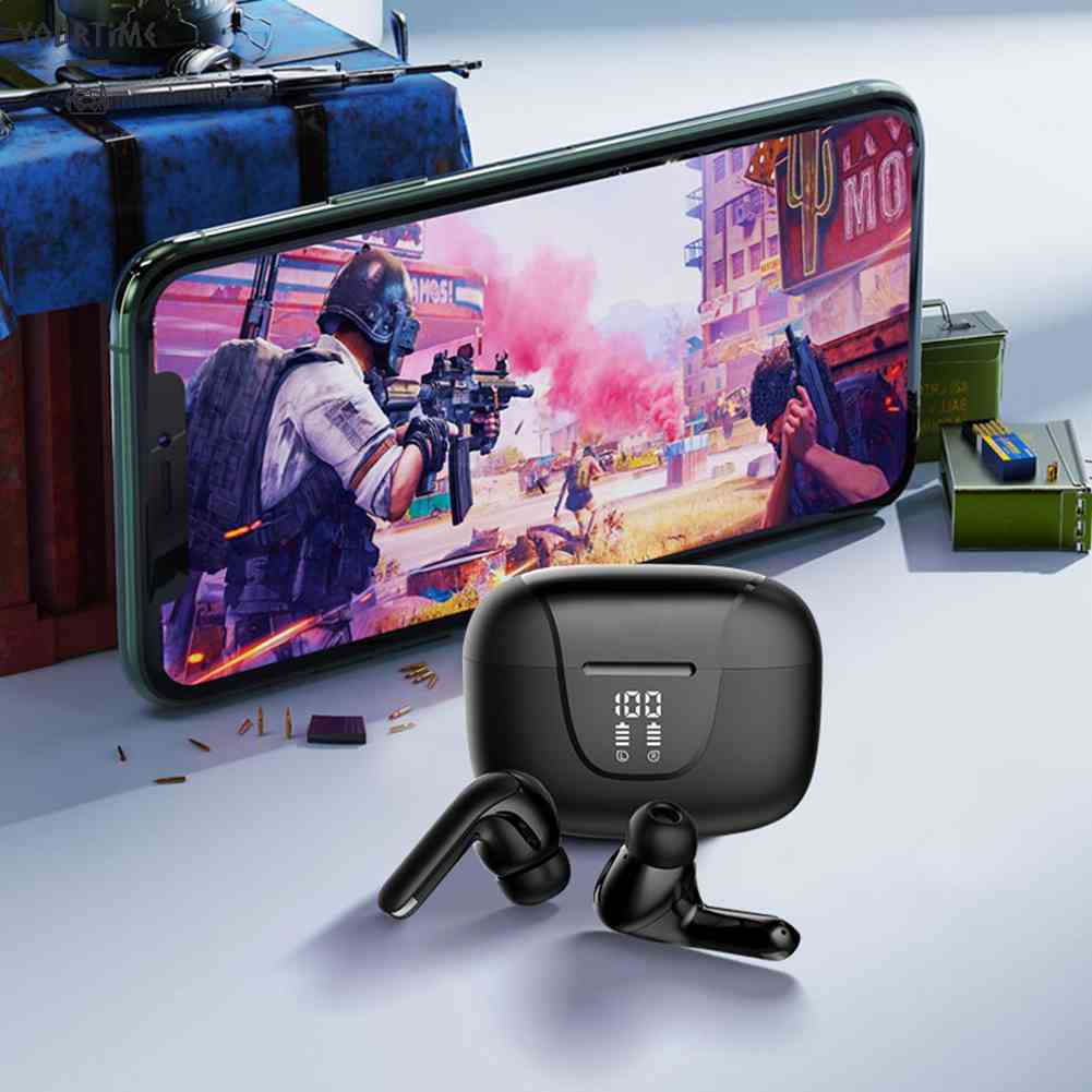 Tai Nghe Nhét Tai Không Dây IPX3 Chống Nước Thiết Kế Nhỏ Gọn Cho Điện Thoại