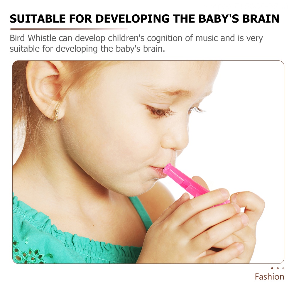 Set 24 Đồ Chơi Còi Thổi Bằng Gỗ 6.6X5.8CM Thú Vị Dành Cho Các Bé