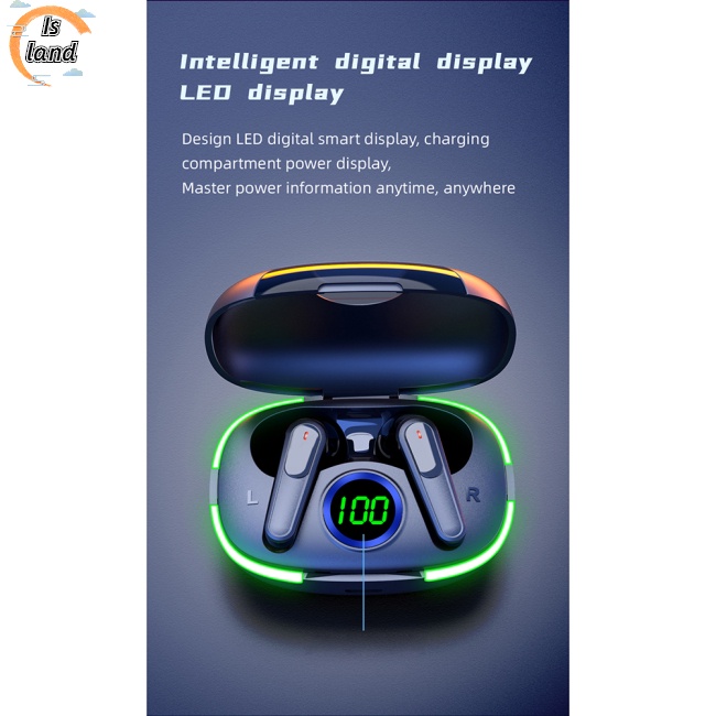 1 Cặp Tai nghe không dây Pro 80 TWS Có Đèn Led Hiển Thị Chống Thấm Nước Ipx4