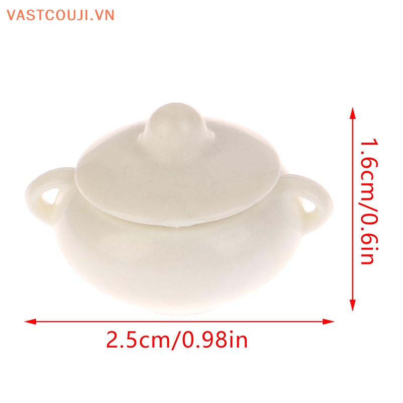 Mô Hình Nồi Hầm Thức Ăn Tỉ Lệ 1: 12 Trang Trí Nhà Búp Bê