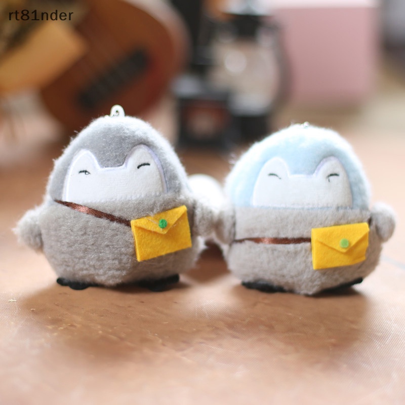 Rt Móc Khóa Hình Chim Cánh Cụt Nhồi Bông Mini Dễ Thương