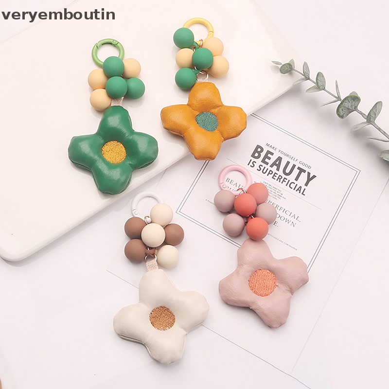 1 Móc Khóa Hình Hoa Nhiều Màu Sắc Thời Trang