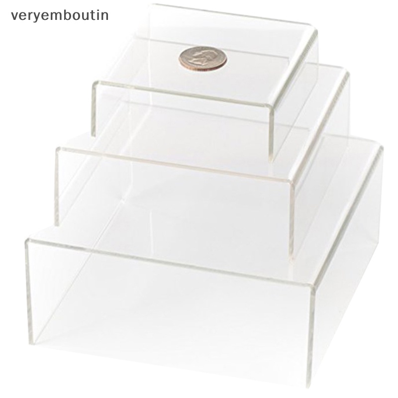 Giá Đỡ Trưng Bày Trang Sức / Bánh Kẹo Bằng Acrylic Trong Suốt