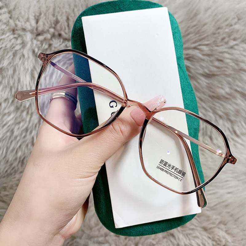 Mắt Kính TR90 Chống Bức Xạ Phong Cách Hàn Quốc Cho Nam Và Nữ