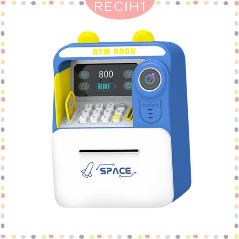 Hộp Đựng Tiền Tiết Kiệm Hình Máy Điện Tử Có Mật Khẩu Kỹ Thuật Số Độc Đáo Cho Bé