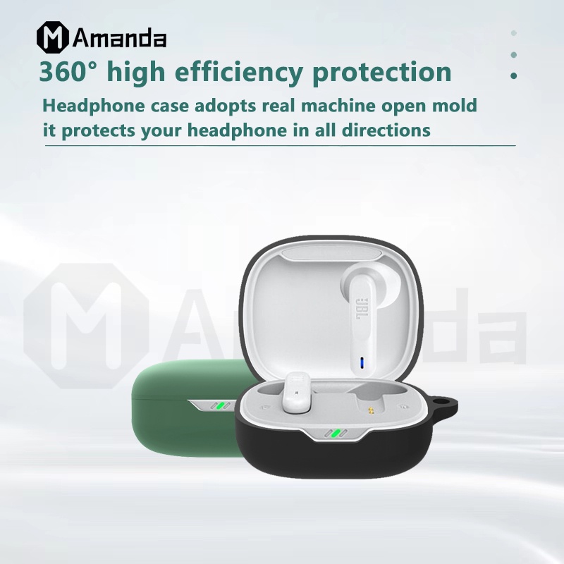 JAB00 JBL LIVE PRO+ case / JBL Live Pro 2 TWS case / JBL W300TWS Case New Silicone Case Protective Case forJBL LIVE PRO+ / JBL Live Pro 2 TWS / JBL W300TWS