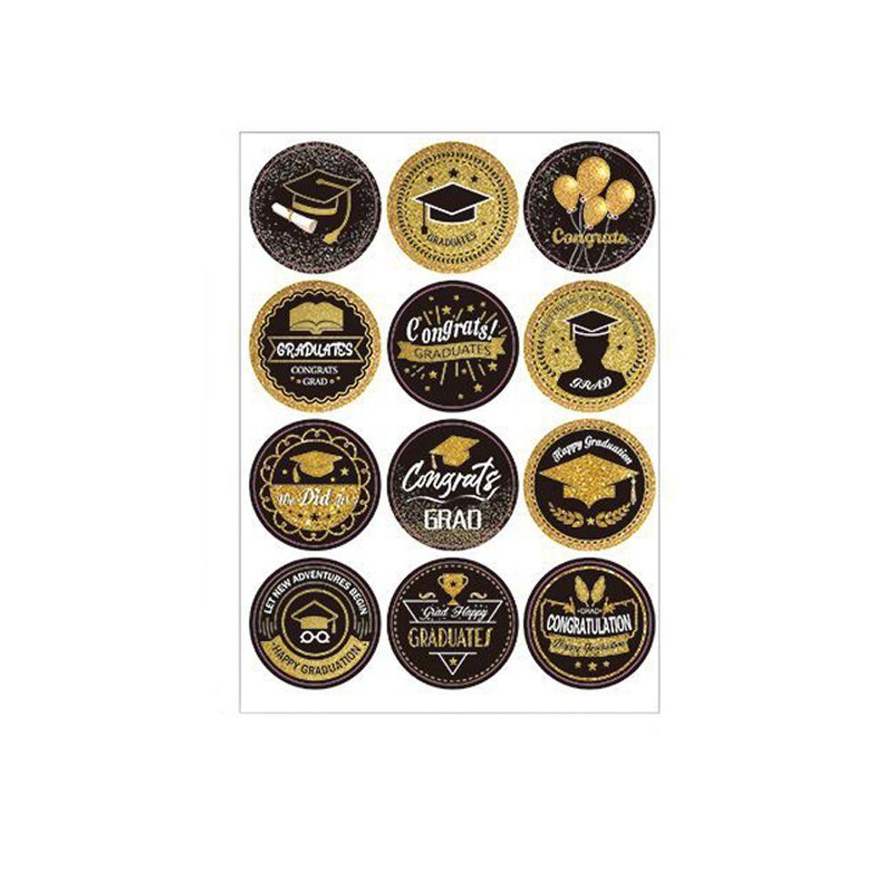 Bộ 16 Sticker Dán Trang Trí Thủ Công Mẫu Mới