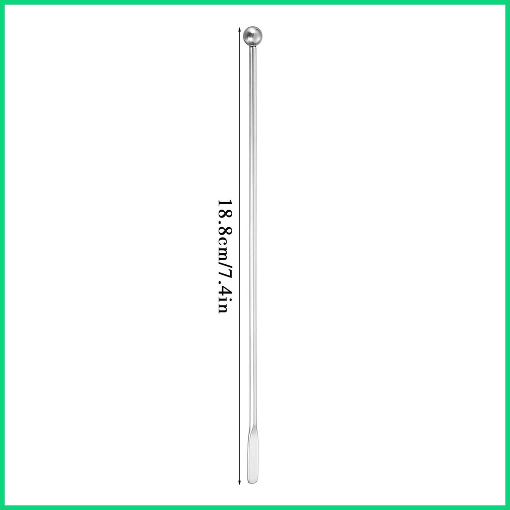 Set 10 Que Khuấy Đồ Uống Bằng Thép Không Gỉ 304