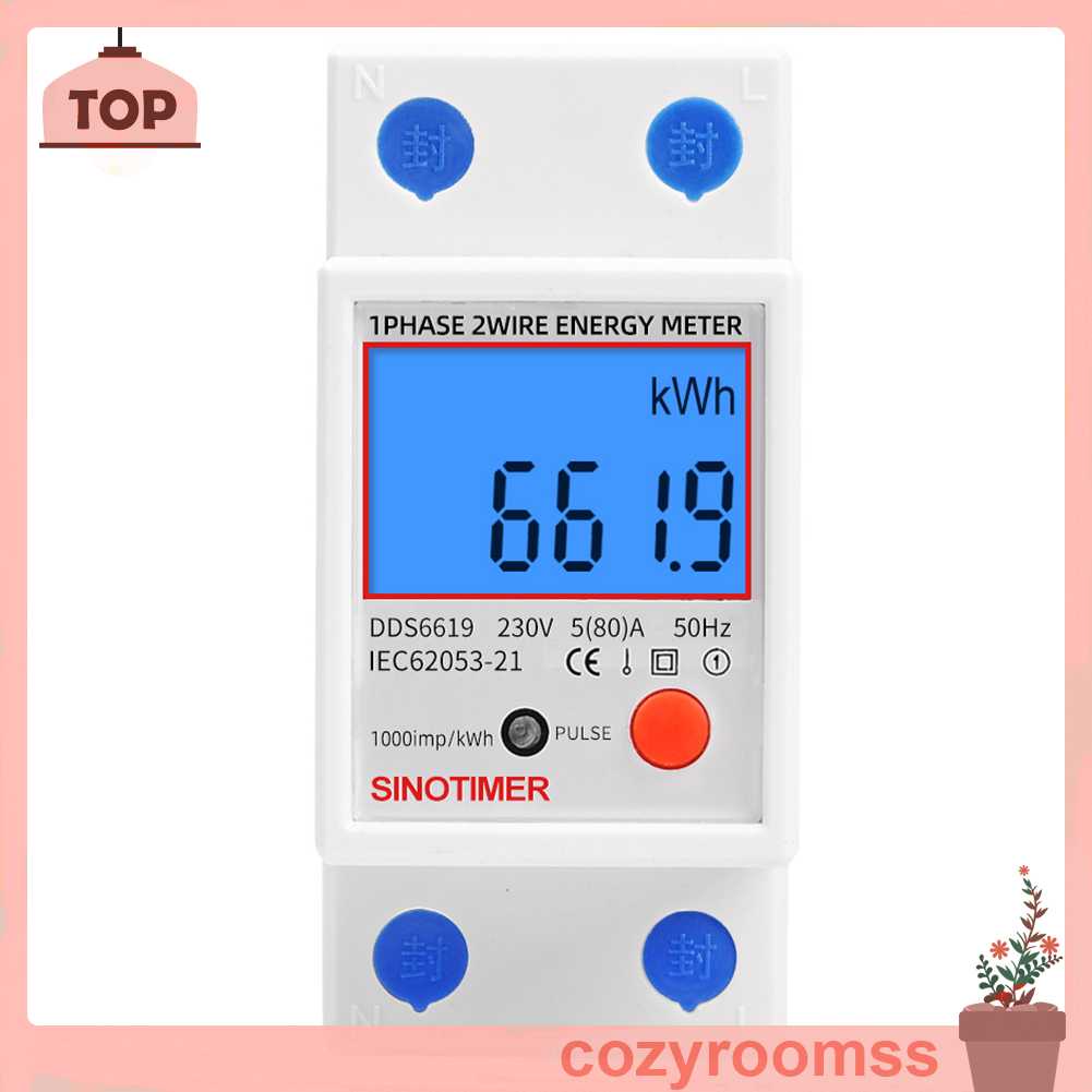 Rơ Le Kỹ Thuật Số Một Pha Tiêu Thụ Năng Lượng Điện Tử