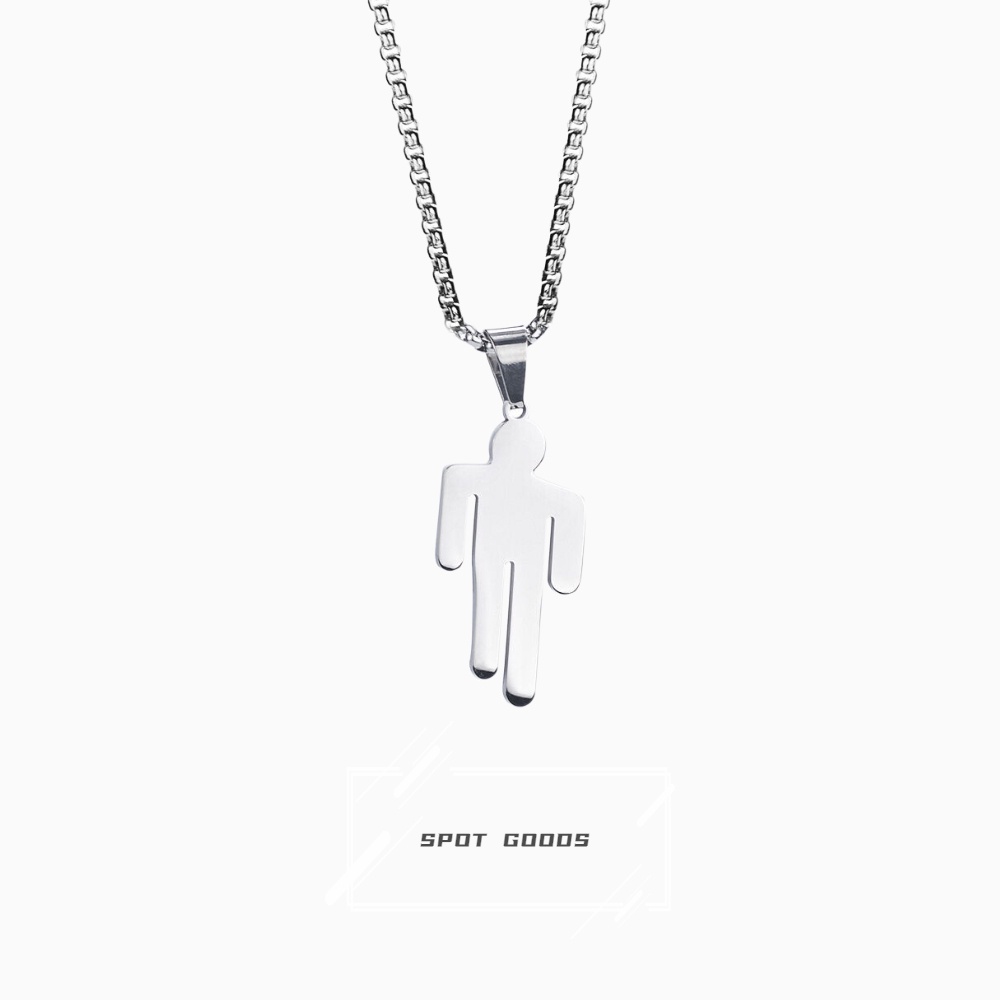 Vòng cổ Thép Titan Không Phai Phong Cách Hip hop Đơn Giản Thời Trang