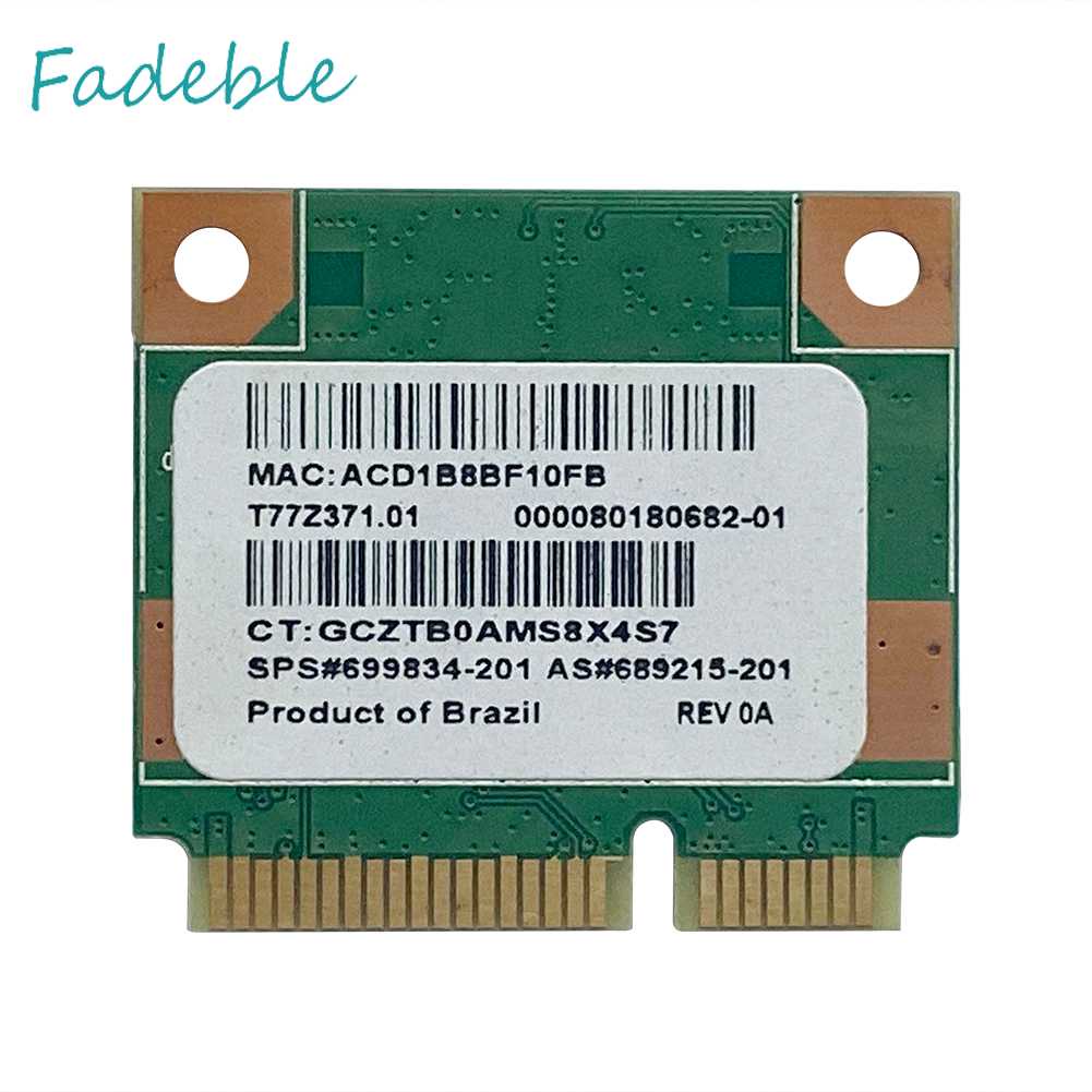 Thẻ Mạng WiFi 3.0 PCI-E RT3290 150M 2.4GHz Kết Nối Bluetooth Và Phụ Kiện