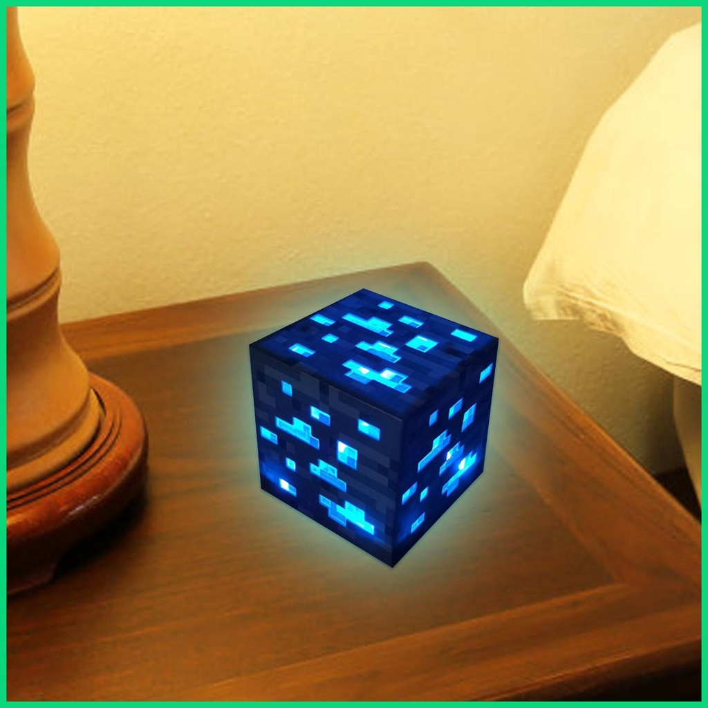 Đèn Đồ Chơi Hình Khối Lập Phương Thay Đổi Màu Sắc Dành Cho Nhà Cửa jiwvn