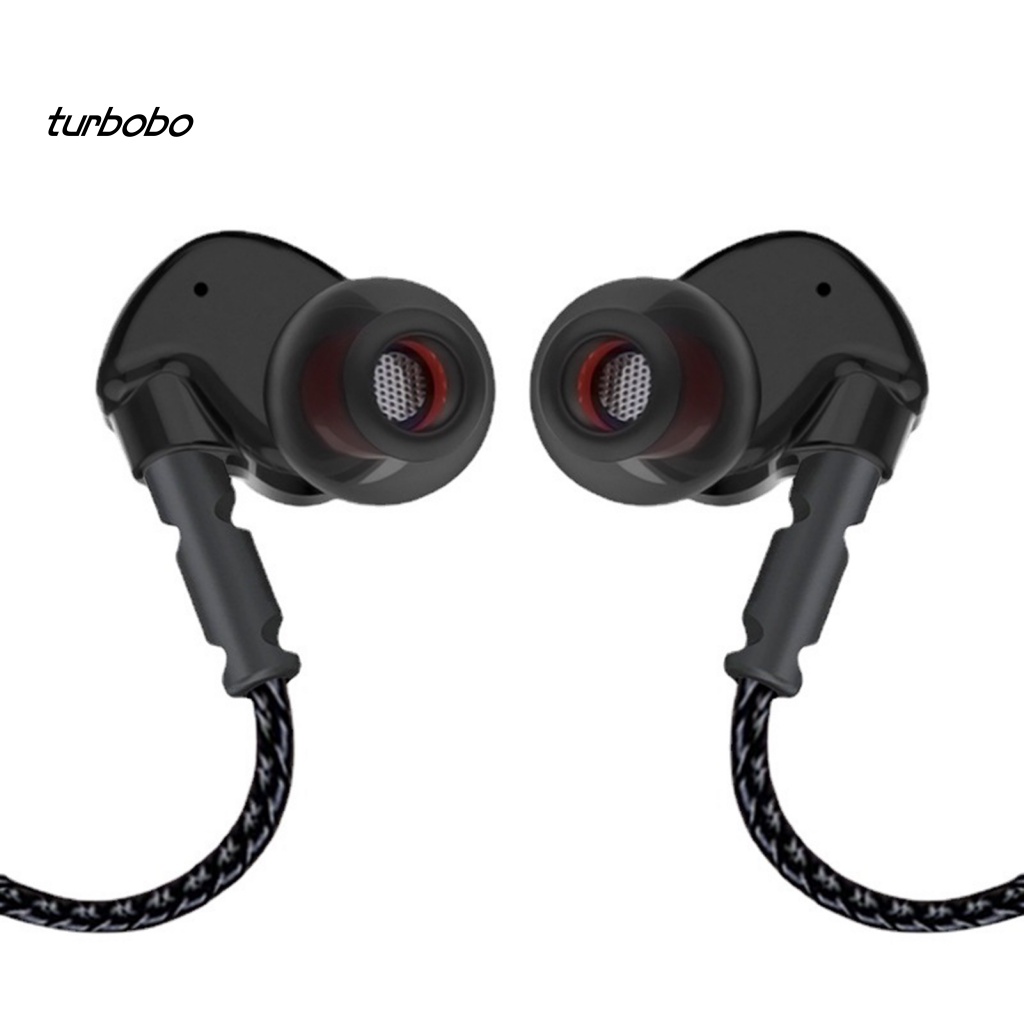 Tai Nghe Thể Thao Có Dây Điều Khiển Nhạy Cảm Turbobobo V2 Mega Bass Thoải Mái