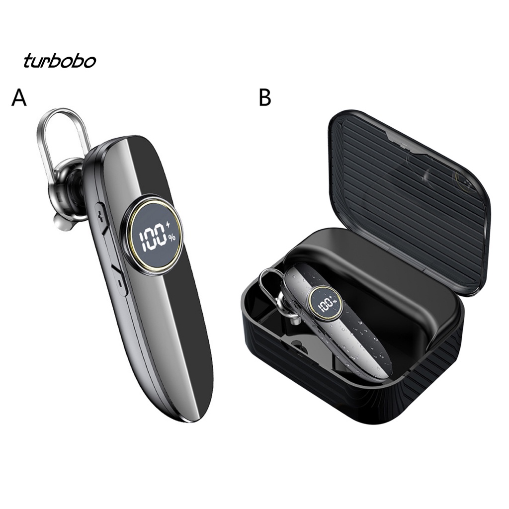 Tai nghe không dây turbobo X15 Móc Vành Tai Chống Ồn Âm Thanh Độ Trung Thực Cao Có Màn Hình Hiển Thị Kỹ Thuật Số 5.0