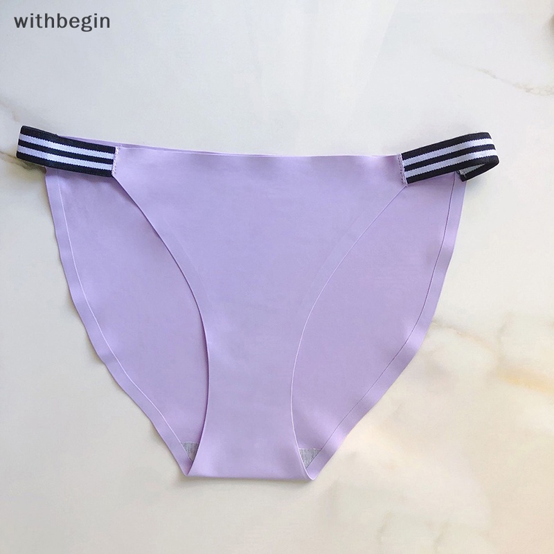 1 Quần Lót Mềm Mại Lưng Thấp Không Đường May 9 Màu Cỡ M-XL Thời Trang Cho Bạn Gái