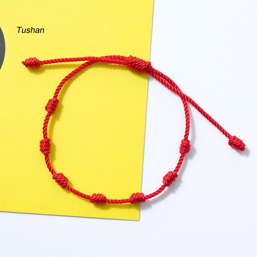 Vòng Tay Dây Bện 7 Sợi Mạnh Mẽ Phong Cách Cổ Điển Thời Trang Cho Nam Và Nữ