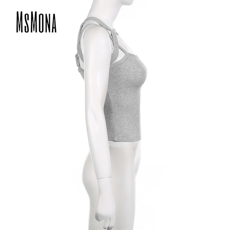 Áo Tank Top Hai Dây Màu Trơn Thời Trang 2023 Quyến Rũ Cho Nữ