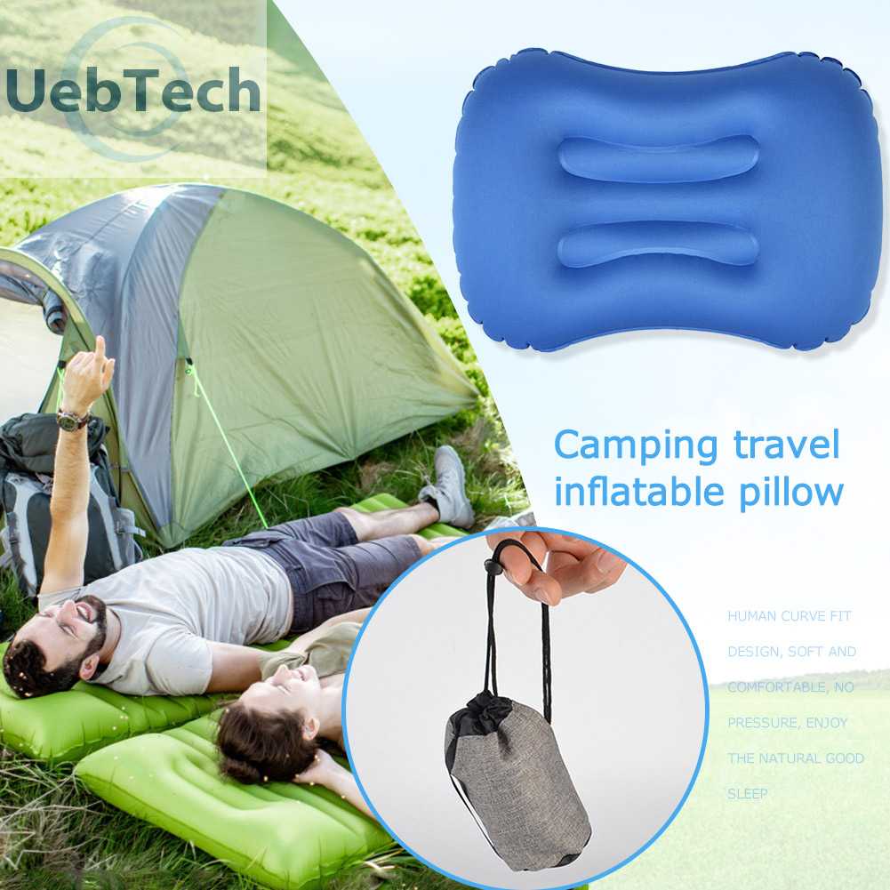 Gối Bơm Hơi Kê Eo Đa Năng Dùng Khi Đi Cắm Trại