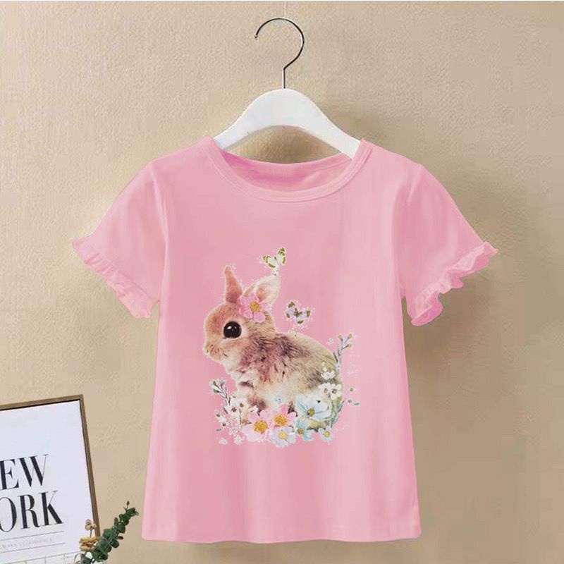 Áo Thun 100% Cotton Tay Ngắn Phong Cách Hàn Quốc Thời Trang Mùa Hè 2022 Mới Cho Nữ