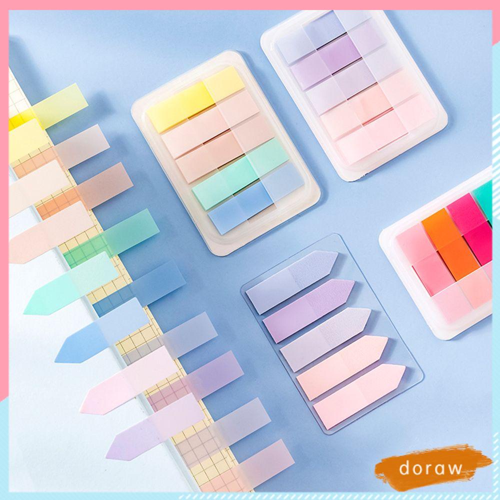 Bộ 125 Tờ Giấy Dán Ghi Chú Đánh Dấu Trang Sách Tiện Dụng