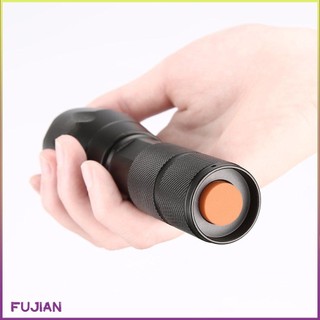 Flashlight Ultra Bright Led T6 Lamp Beads Waterproof Torch Zoomable 5 Lighting Modes Multi-Function Usb Searchlight [B/8]