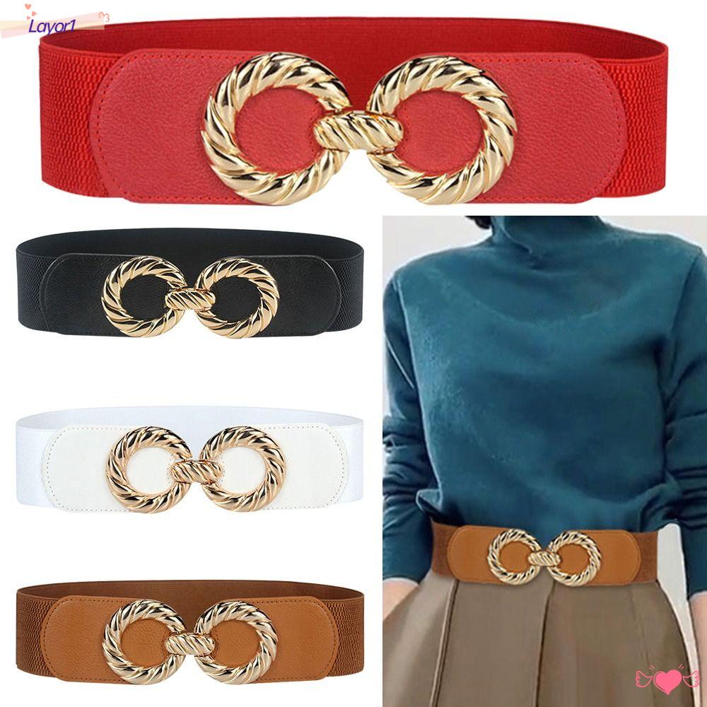 Thắt Lưng Co Giãn Khóa Tròn LAYOR1 Cho Nữ