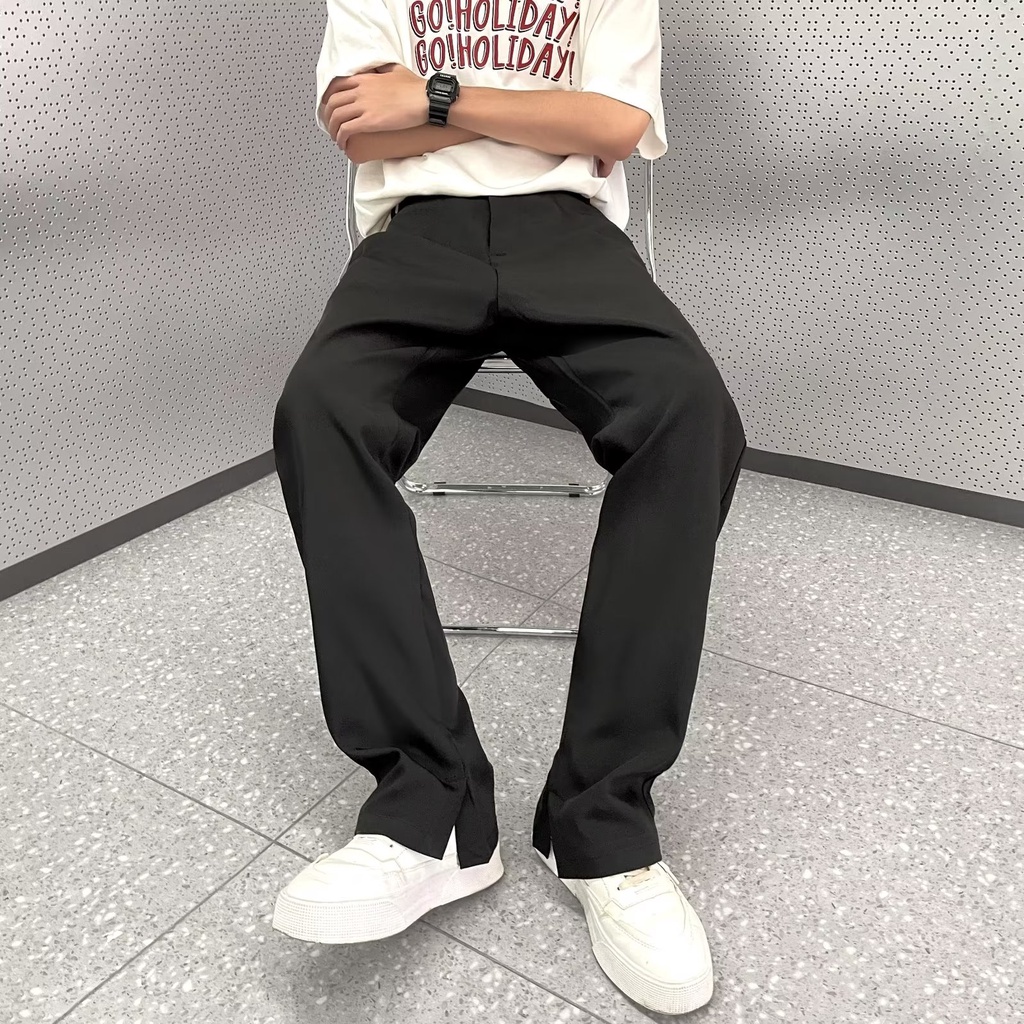 Quần Dài Mỏng Phong Cách Mới Mùa Hè 2023 Dễ Phối Đồ Cho Nam