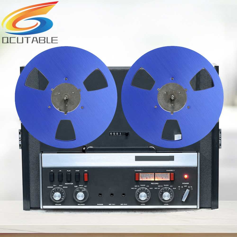 Cuộn Băng Ghi Âm Rỗng 10 Inch Bằng Hợp Kim Nhôm Cho Thợ Sửa Chữa ReVox / TEAC