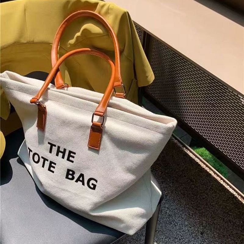 Túi Xách Nữ Vải canvas Cỡ Lớn Thời Trang Hàn Quốc Xinh Xắn