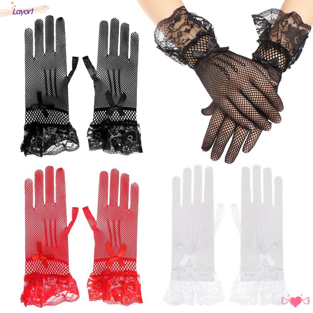1 Găng Tay Lưới Dùng Trong Tiệc Cưới / Tiệc Halloween