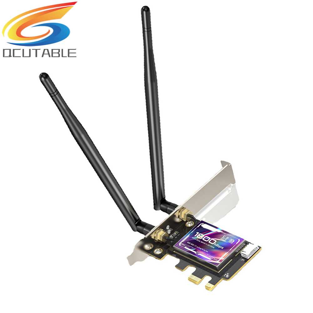 Bộ Chuyển Đổi WiFi 802.11N / G / B / A / AC / AX WIFI6 / Bluetooth 5.2 Cho Windows 10 / 11