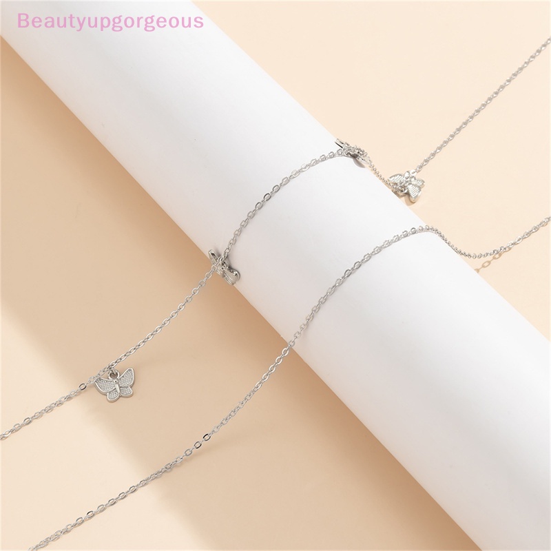 Dây Xích Đôi Đeo Hông Đính Hình Bướm Quyến Rũ Cho Nữ [Beautyupgorgeous]