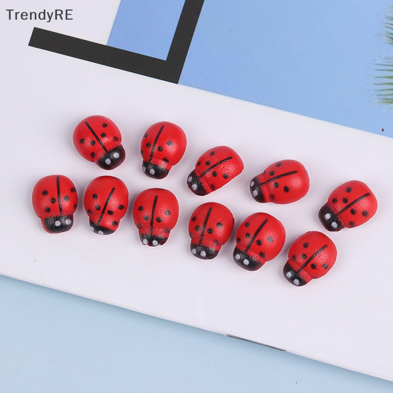 Bộ 100 Miếng Dán Hình Bọ Rùa Tự Sơn Dùng Trang Trí Nhà Cửa DIY