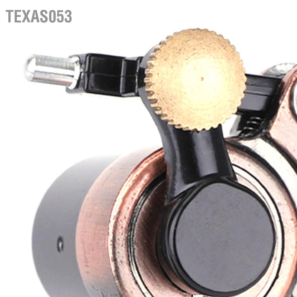 Texas053 RCA Máy Xăm Hợp Kim Đồng Lót Đổ Bóng Thì Có Thể Điều Chỉnh Truyền Thống Công Suất Mạnh Hình