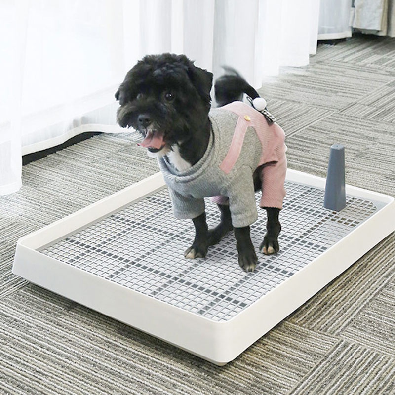 HamshMoc Khay Đi Vệ Sinh Huấn Luyện Thú Cưng Có Thể Tái Sử Dụng Kích Thước Lớn Với Lưới Tản Nhiệt Cho Chó Nhỏ Vừa Và Nhỏ Trong Nhà