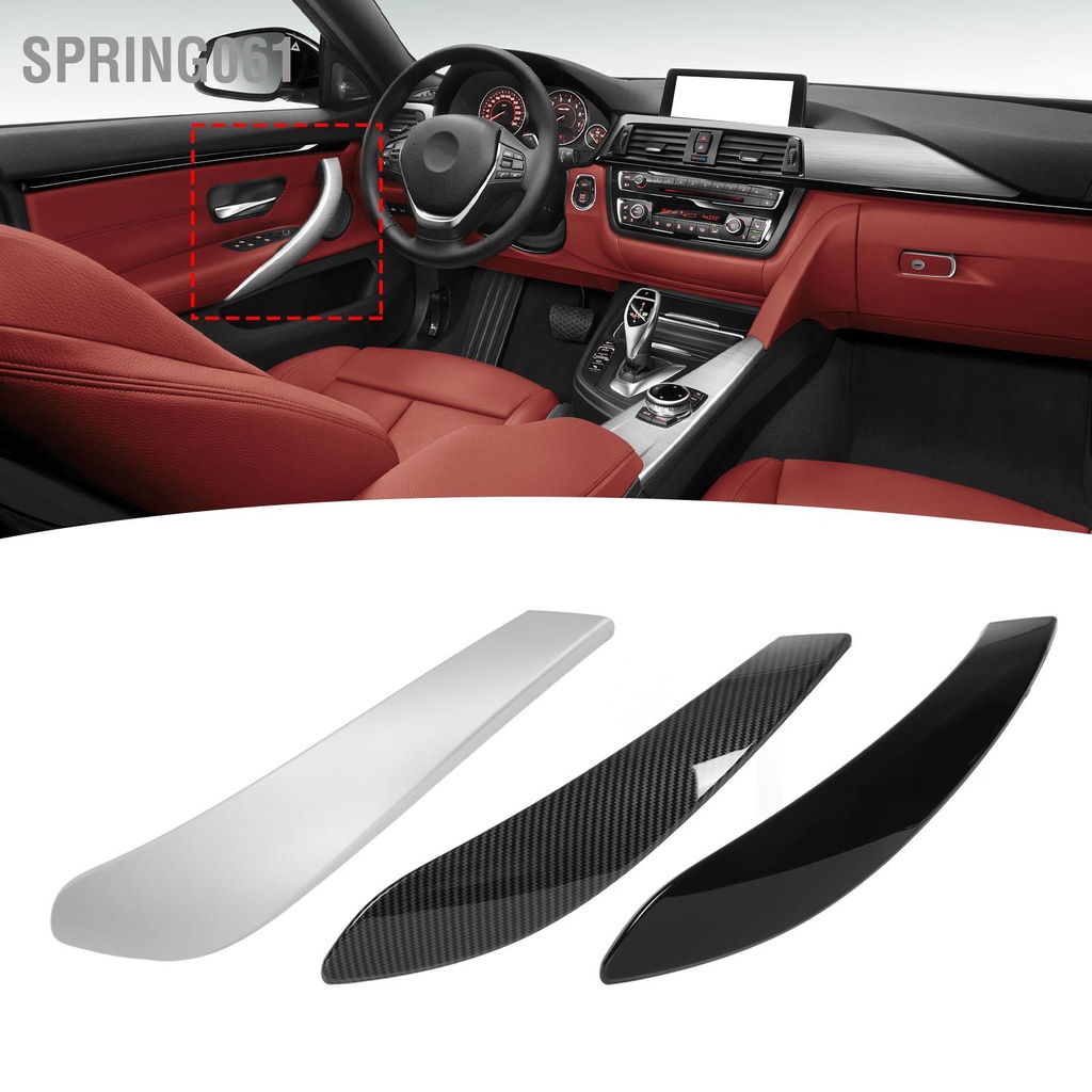 Spring061 Bên Tài Xế Trong Cửa Bảng Tay Cầm Kéo Viền Chống Trầy Xước Ngoài Dành Cho F30 F31 F34 F36