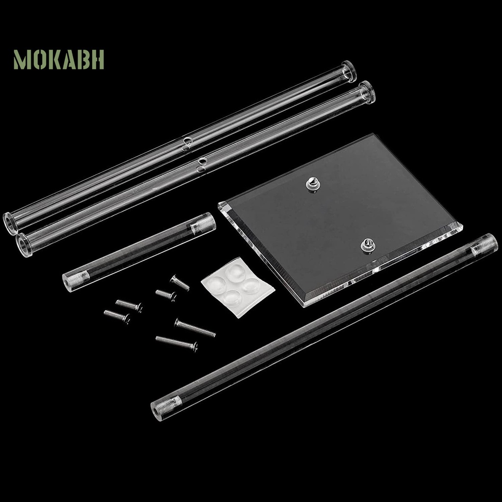 Giá Đỡ Trưng Bày Trang Sức Hình Chữ T Bằng Acrylic Trong Suốt