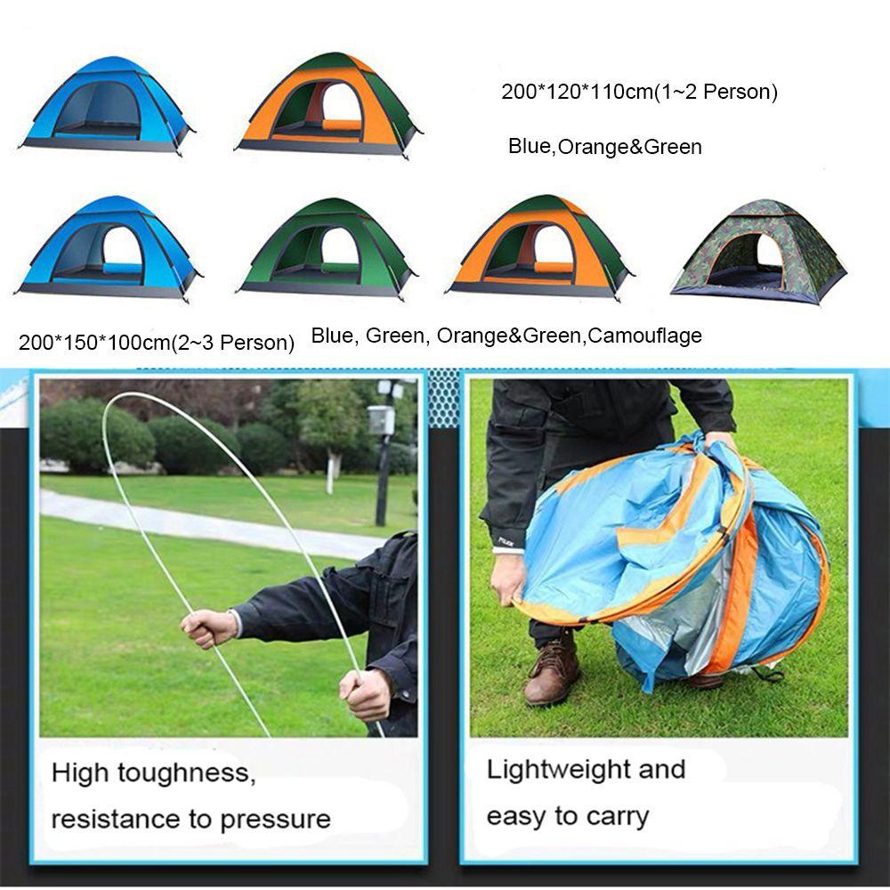 SHOUHOU Lều Cắm Trại Tự động 1~2 Người / 2~3 Người Không Gian Rộng Cấu Trúc ổn định Hiệu Suất Thông Gió Tốt