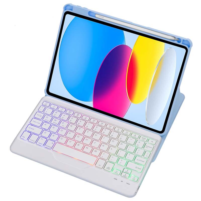 Bao Da Máy Tính Bảng Có Bàn Phím Xoay Thông Minh Cho iPad 10th Gen 2022 Pro 11 inch Air 5 / Air 4 / Air 3 9th 8th 7th 6th 5th Pro 10.5 Mini 6