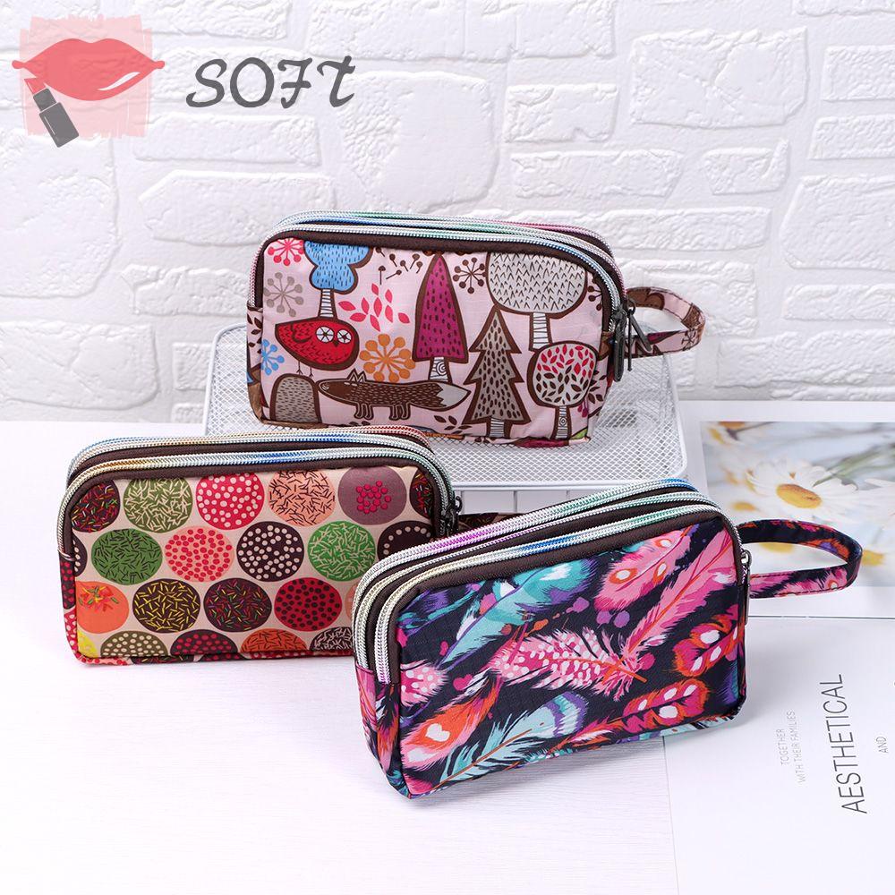 Ví Dài Ba Lớp Chống Nước Thiết Thực Dành Cho Nữ SOFTNESS