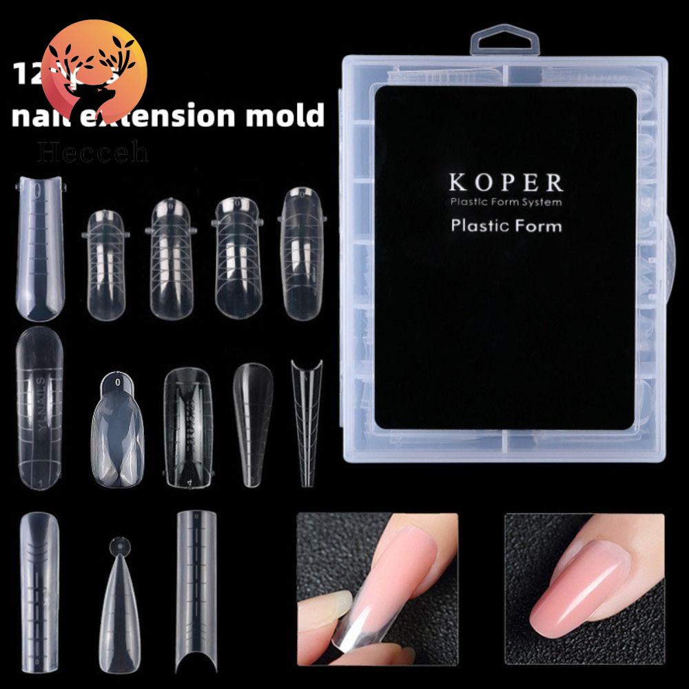 Bộ Móng Tay Giả Trong Suốt Bằng Acrylic