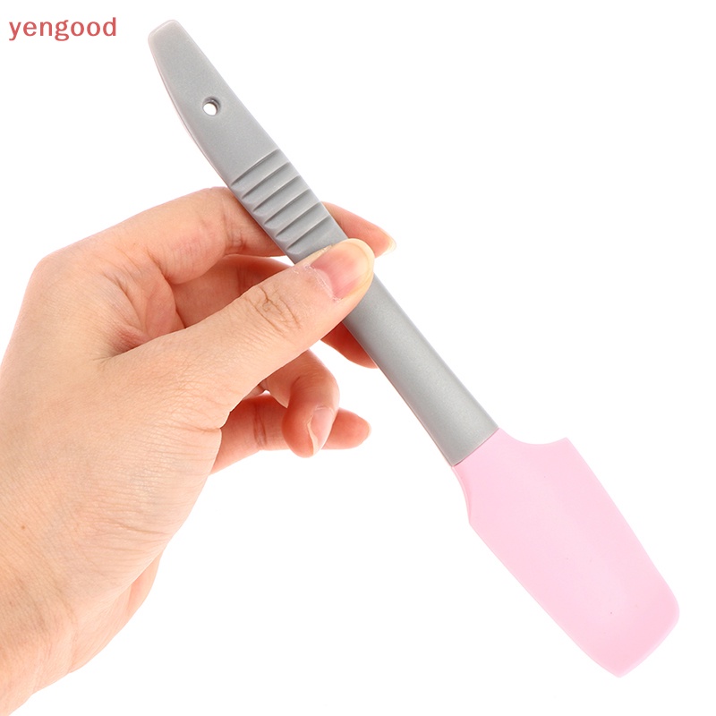 Muỗng Trộn Kem / Bơ Bằng Silicone Tiện Dụng Cho Nhà Bếp DIY